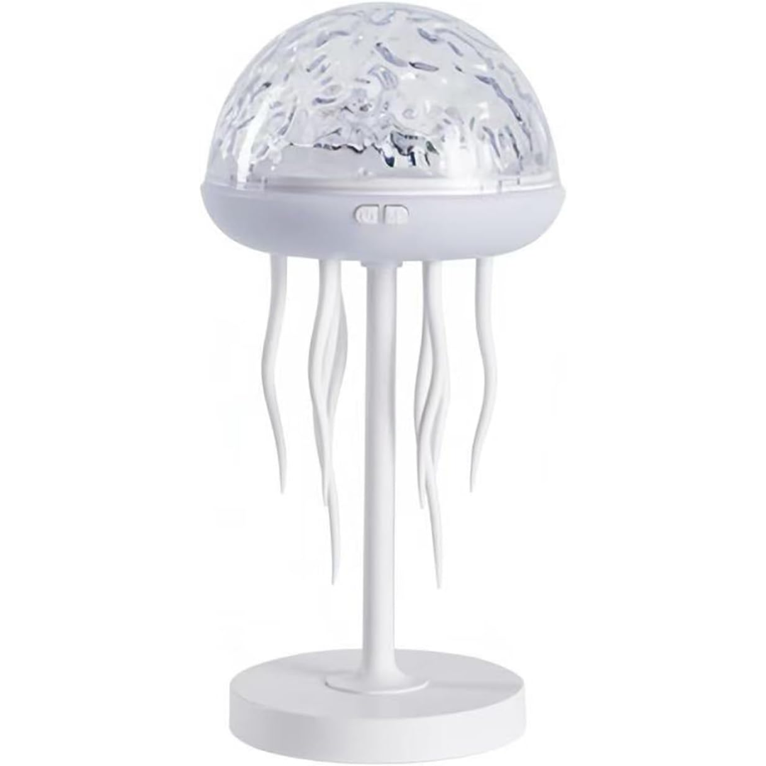 Lámpara Medusa LED con Proyector Oceánico